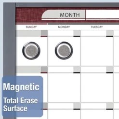 Quartet InView Total Erase Dry-Erase Whiteboard, Steel Frame, 3' X 2' (72982) -Prepa Furniture Shop sp56279453 s7
