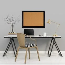 Quartet Cork Bulletin Board, Black Frame, 23'' X 17'' (79281) -Prepa Furniture Shop sp56280310 s7