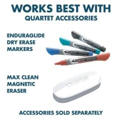 Quartet Fusion Nano-Clean Magnetic Dry-Erase Whiteboard, Anodized Aluminum Frame, 4' X 6' (NA7248F) -Prepa Furniture Shop sp56286474 s7