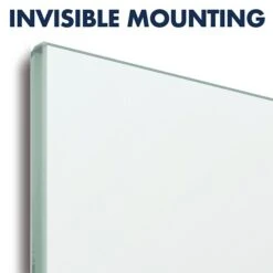 Quartet InvisaMount Glass Dry-Erase Whiteboard, 2' X 4' (G5028IMW) -Prepa Furniture Shop sp56286501 s7