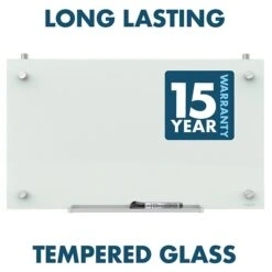 Quartet Infinity Magnetic Glass Cubicle Dry-Erase Whiteboard, 2.5' X 2' (PDEC1830) -Prepa Furniture Shop sp56290011 s7