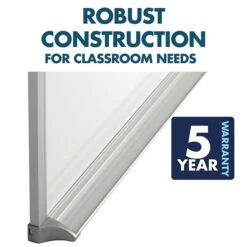 Quartet Melamine Dry-Erase Whiteboard, Aluminum Frame, 4' X 8' (EMA408) -Prepa Furniture Shop sp56290034 s7