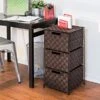 Honey Can Do 3 Drawer Chest , Espresso ( OFC-03714 )