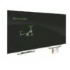 Best-Rite Black Visionary Magnetic Glass Dry Erase Whiteboard With Exo Tray System, 47.24" X 94.49", Black (84065-2X576)