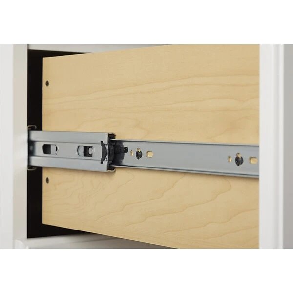 SystemBuild Kendall 36" 2 Door/2 Drawer Storage Cabinet, White (7364401PCOM) 4 SystemBuild Kendall 36" 2 Door/2 Drawer Storage Cabinet, White (7364401PCOM) - Image 4