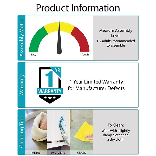 SystemBuild Kendall 36" 2 Door/2 Drawer Storage Cabinet, White (7364401PCOM) 6 SystemBuild Kendall 36" 2 Door/2 Drawer Storage Cabinet, White (7364401PCOM) - Image 6