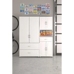 SystemBuild Kendall 36" 2 Door/2 Drawer Storage Cabinet, White (7364401PCOM) 8 SystemBuild Kendall 36" 2 Door/2 Drawer Storage Cabinet, White (7364401PCOM) -Prepa Furniture Shop sp60784592 s7
