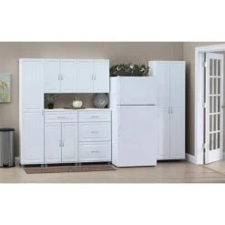 SystemBuild Kendall 16" Utility Storage Cabinet, White (7360401PCOM) 9 SystemBuild Kendall 16" Utility Storage Cabinet, White (7360401PCOM) -Prepa Furniture Shop sp60784597 s7