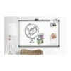 U Brands PINIT Steel Dry-Erase Whiteboard, Aluminum Frame, 3' X 2' (2805U00-01)