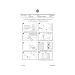 U Brands PINIT Magnetic Dry-Erase Calendar Whiteboard, Aluminum Frame, 2' X 3' (2901U00-01) -Prepa Furniture Shop sp62656776 s7
