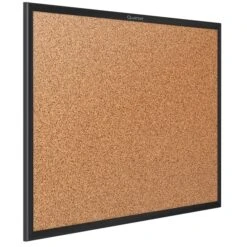 Quartet Classic Cork Bulletin Board, Black Aluminum Frame, 4'H X 8'W (2308B) -Prepa Furniture Shop sp66654272 s7