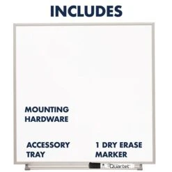 Quartet® Matrix® Magnetic Dry-Erase Whiteboard, Aluminum Frame, 48" X 31" (M4831) -Prepa Furniture Shop sp66663118 s7