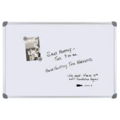 Quartet Magnetic Dry-Erase Board Whiteboard, Aluminum Frame, 3' X 2' (79378) 6 Quartet Magnetic Dry-Erase Board Whiteboard, Aluminum Frame, 3' X 2' (79378) -Prepa Furniture Shop sp66663989 s7