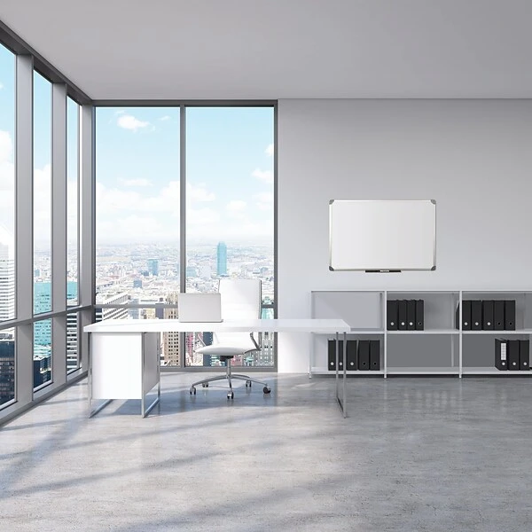 Quartet Magnetic Dry-Erase Board Whiteboard, Aluminum Frame, 3' X 2' (79378) 4 Quartet Magnetic Dry-Erase Board Whiteboard, Aluminum Frame, 3' X 2' (79378) - Image 4