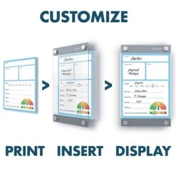 Quartet Infinity® Custom Glass Board, 8.5"x11" (GI8511) -Prepa Furniture Shop sp66805227 s7