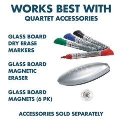 Quartet Infinity® Custom Glass Board, 8.5"x11" (GI8511) -Prepa Furniture Shop sp66805228 s7