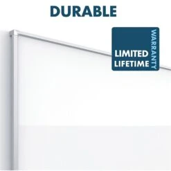 Silhouette™ Porcelain Dry Erase Whiteboard, Silver Aluminum Frame, 39"x22" (CP3922) -Prepa Furniture Shop sp66805532 s7
