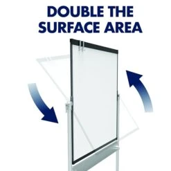 Quartet® Prestige® 2 Magnetic Mobile Presentation Whiteboard Easel, 4' X 3' (ECM43P2) -Prepa Furniture Shop sp66807407 s7