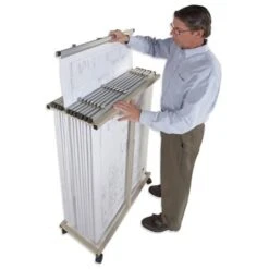 Brookside Design Metal Mobile File Cart With Lockable Wheels, Sand Beige (MVPC) 9 Brookside Design Metal Mobile File Cart With Lockable Wheels, Sand Beige (MVPC) -Prepa Furniture Shop sp69185407 s7