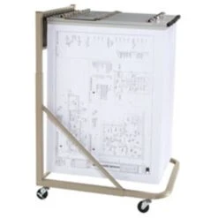 Brookside Design Heavy Duty Mobile Rack With 12 Pivot Hangers, Sand Beige (MRWH) -Prepa Furniture Shop sp69185448 s7