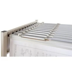 Brookside Design Heavy Duty Mobile Rack With 12 Pivot Hangers, Sand Beige (MRWH) -Prepa Furniture Shop sp69185449 s7