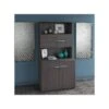 Bush Business Furniture Office 500 70" Storage Cabinet With 4 Shelves, Storm Gray (OF5008SGSU)