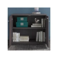 Bush Business Furniture Office 500 70" Storage Cabinet With 4 Shelves, Storm Gray (OF5008SGSU) -Prepa Furniture Shop sp81507367 s7