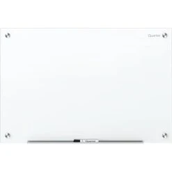 Quartet Brilliance Glass Dry-Erase Whiteboard, 4' X 3' (G24836W)