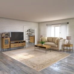 Kathy Ireland® Home By Bush Furniture Ironworks 42"H Storage Cabinet With Doors, Vintage Golden Pine (KI50109-03) 12 Kathy Ireland® Home By Bush Furniture Ironworks 42"H Storage Cabinet With Doors, Vintage Golden Pine (KI50109-03) -Prepa Furniture Shop sp87347557 s7