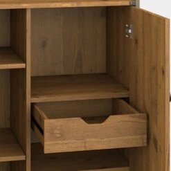 Kathy Ireland® Home By Bush Furniture Ironworks 42"H Storage Cabinet With Doors, Vintage Golden Pine (KI50109-03) 10 Kathy Ireland® Home By Bush Furniture Ironworks 42"H Storage Cabinet With Doors, Vintage Golden Pine (KI50109-03) -Prepa Furniture Shop sp87347676 s7