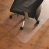 Floortex® Ultimat® 48 X 60" Trapezoid Chair Mat For Hard Floors, Polycarbonate (1215019TR)