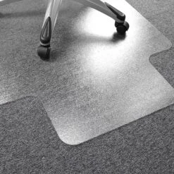 Floortex® Ultimat® 48" X 53" Rectangular With Lip Chair Mat For Carpets Over 1/2", Polycarbonate (1113427LR)
