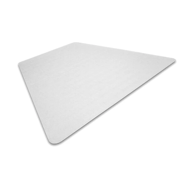 Floortex® Ultimat® 48" X 60" Corner Workstation Chair Mat For Carpets Up To 1/2", Polycarbonate (1115023TR) 1 Floortex® Ultimat® 48" X 60" Corner Workstation Chair Mat For Carpets Up To 1/2", Polycarbonate (1115023TR)