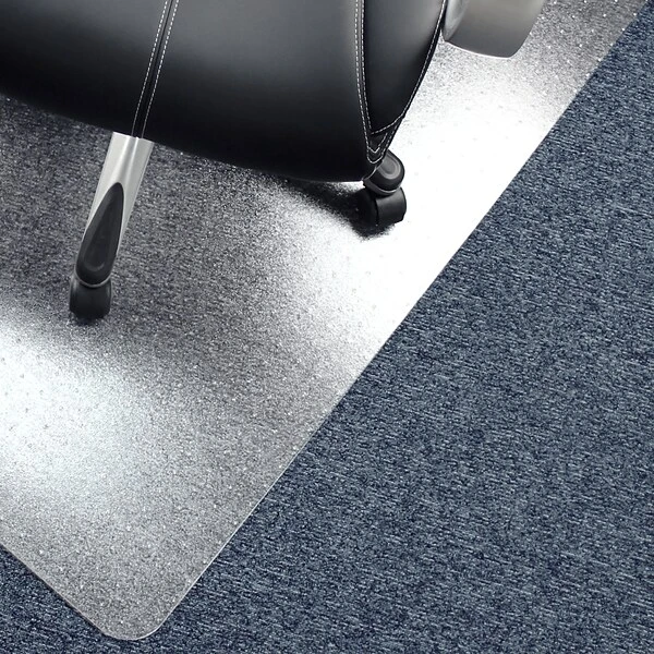 Floortex® Advantagemat® Anti-Microbial 45" X 53" Rectangular Chair Mat For Carpets Up To 3/8", Vinyl (AB1113426EV) 3 Floortex® Advantagemat® Anti-Microbial 45" X 53" Rectangular Chair Mat For Carpets Up To 3/8", Vinyl (AB1113426EV) - Image 3