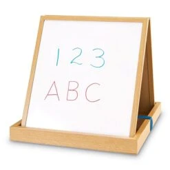 Learning Resources Double-Sided Tabletop Easel, 19-3/4"H, Magnetic Whiteboard (LER7286) -Prepa Furniture Shop sp91161287 s7