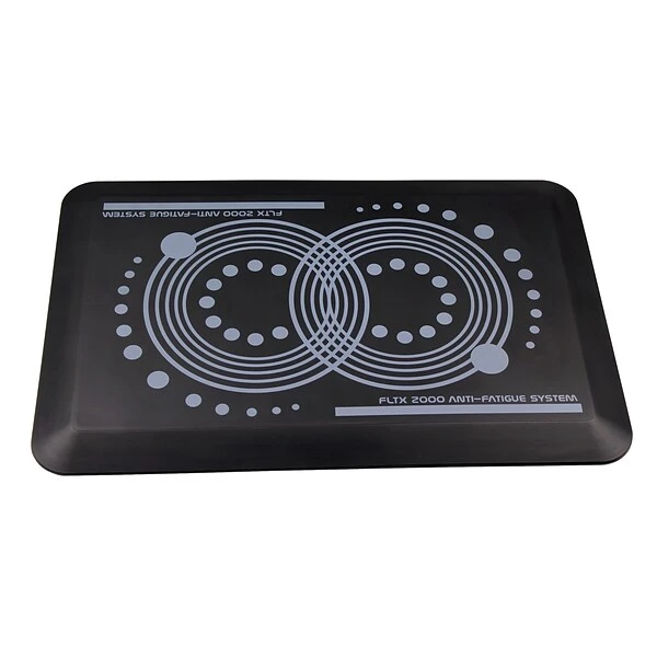 Floortex® AFS-TEX® System 2000 Anti-Fatigue Mat, 16"W X 24"L, Black (FCA21624BK) 1 Floortex® AFS-TEX® System 2000 Anti-Fatigue Mat, 16"W X 24"L, Black (FCA21624BK)