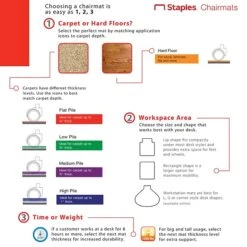 Quill Brand® EverLife 46" X 60'' Rectangular Chair Mat For Hard Floor , Vinyl (ESR131826) 10 Quill Brand® EverLife 46" X 60'' Rectangular Chair Mat For Hard Floor , Vinyl (ESR131826) -Prepa Furniture Shop sp97363243 s7